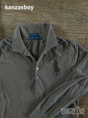 ralph lauren the skinny polo - страхотна дамска блуза, снимка 9 - Блузи с дълъг ръкав и пуловери - 39564376