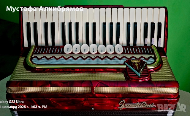 Нов италиански акордеон Frontalini, снимка 6 - Акордеони - 52706612