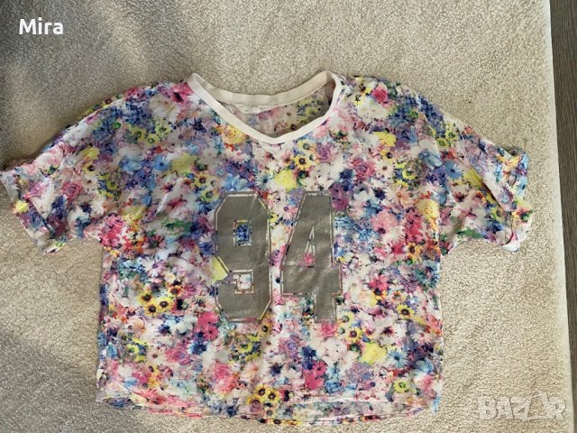 H&M блузки с къс ръкав 170 см, снимка 3 - Детски тениски и потници - 37638226