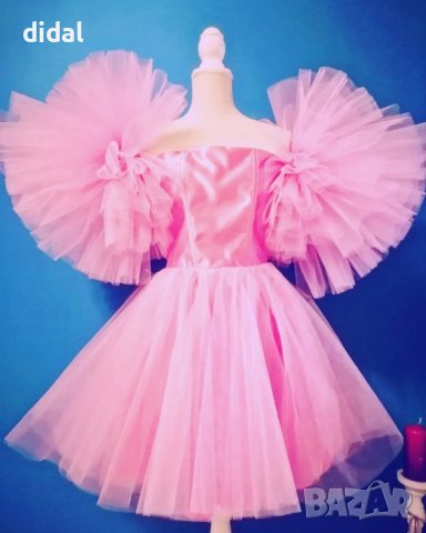 Разкошна рокля с тюл, снимка 4 - Рокли - 44307802