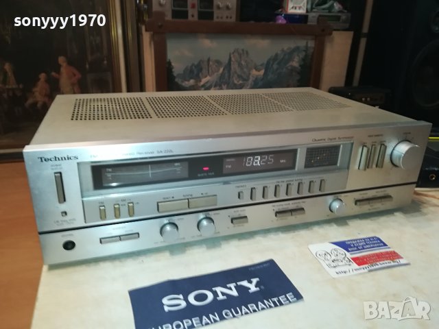 TECHNICS-RECEIVER MADE IN JAPAN 0509231816L2EK, снимка 12 - Ресийвъри, усилватели, смесителни пултове - 42091504