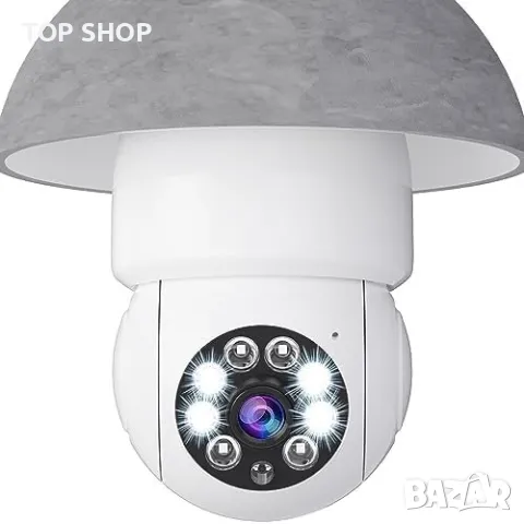 Нова Безжична - 4MP камера в крушка, 2.5K CCTV Сигурност Дом Охрана Наблюдение