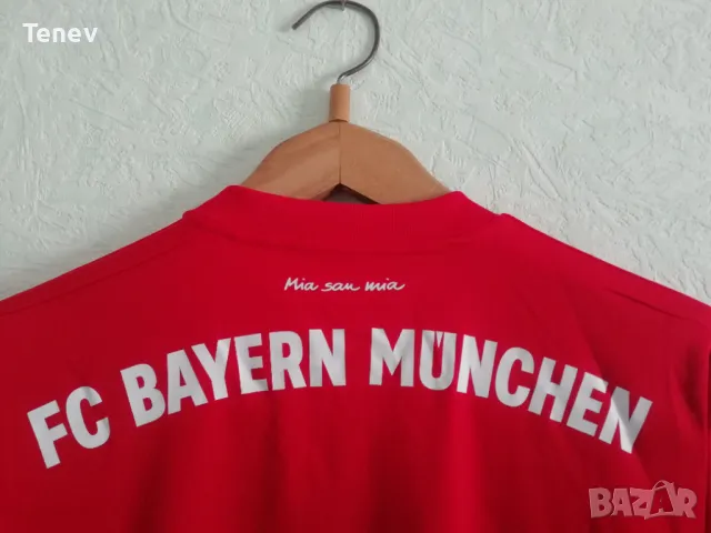 Bayern Munich 2019/2020 Adidas оригинална тениска фланелка Байерн Мюнхен размер М , снимка 4 - Тениски - 49242466