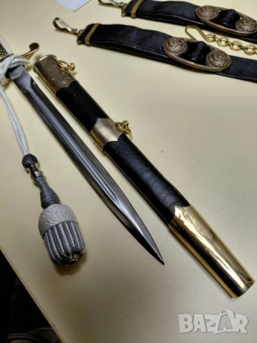 Кортик на Военноморския флот 10 обр.1951г., снимка 6 - Колекции - 52430277