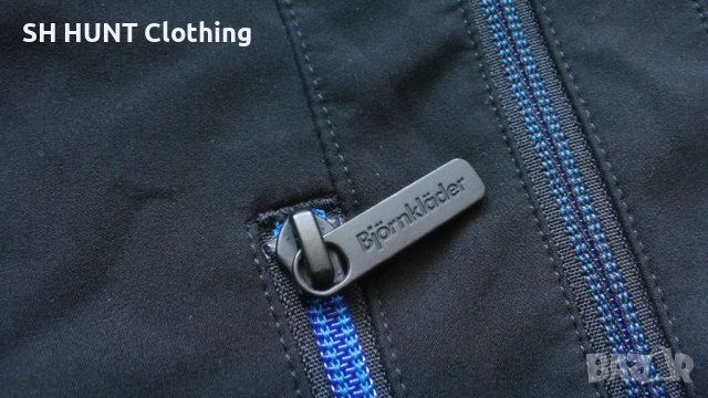 BJORNKLADER 941-0 Nordic Softshell Svart Stretch Work Jacket 48-50 / M работно еластично яке W4-119, снимка 8 - Якета - 52037923