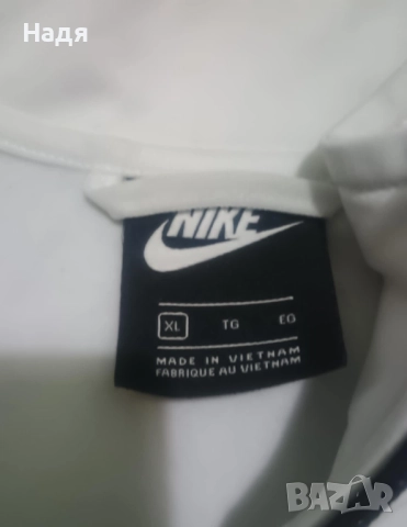 Оригинално дамско горнище Nike Swoosh, снимка 3 - Спортни екипи - 52485223