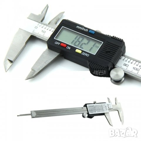 Електронен шублер, до 150мм, цифров шублер, шублер с дисплей, Дигитален Шублер, шублер 15см, снимка 5 - Друга електроника - 38789372