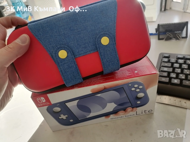 Портативна конзола Nintendo Switch Lite , снимка 5 - Nintendo конзоли - 52421661