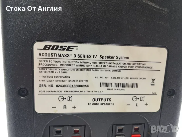 Аудио система - Bose ACOUTIMASS IV, снимка 6 - Аудиосистеми - 49210175