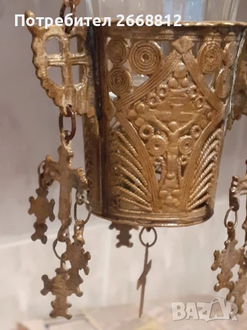 кандило, снимка 2 - Антикварни и старинни предмети - 51270333