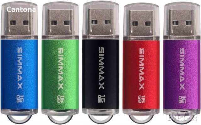 SIMMAX 16GB USB 2.0 флаш устройство с LED индикатор 16GB, снимка 1 - USB Flash памети - 39259849