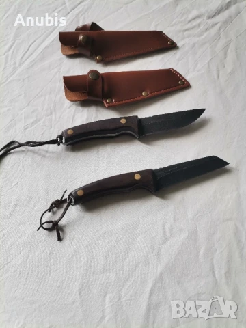 Ножове за лов с кожени калъфи , снимка 15 - Екипировка - 49096739