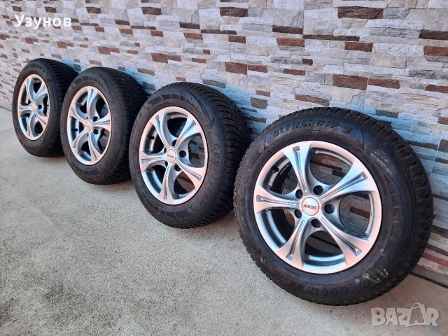 Зимни гуми с джанти Goodyear Alutec 15" 195/65 R15, снимка 2 - Гуми и джанти - 42385680