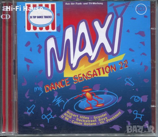 Maxi Dance Sensation 22, снимка 1 - CD дискове - 35646745