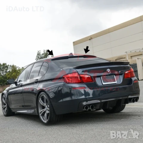 Спойлер за задно стъкло BMW F10 – Сенник тип Батман за БМВ Ф10, снимка 2 - Аксесоари и консумативи - 51032193