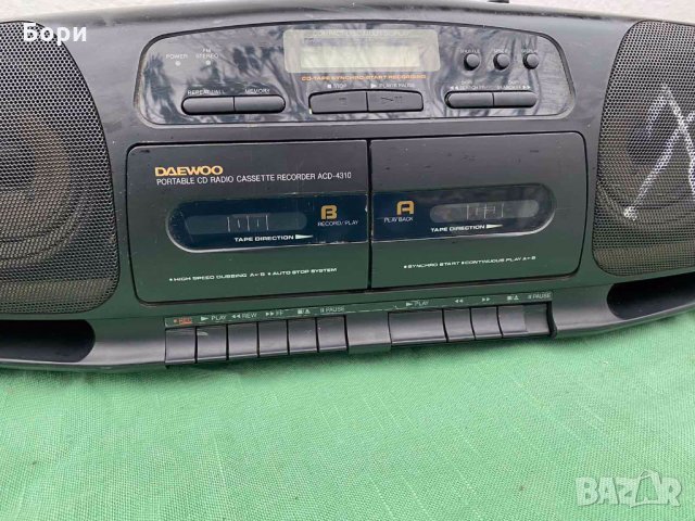 DAEWOO ACD 4310 Касетофон/радио/CD, снимка 2 - Радиокасетофони, транзистори - 31147616
