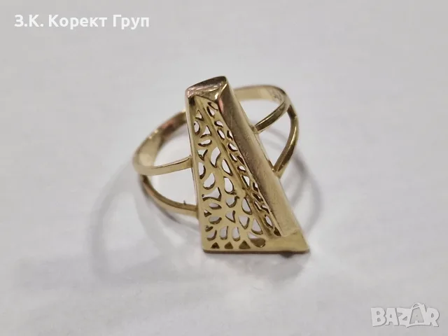 Дамски златен пръстен 14К / 3,16 гр.