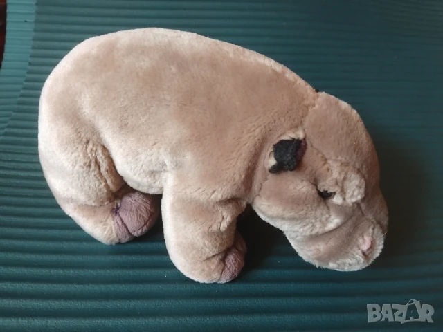 Хипопотам плюшена играчка, снимка 3 - Плюшени играчки - 50647461