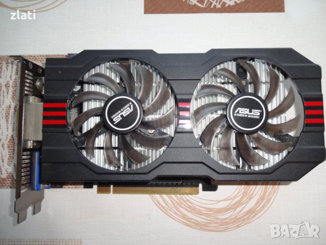 Геймърска видеокарта ASUS GeForce GTX 750 Ti OC Dual 2GB DDR5