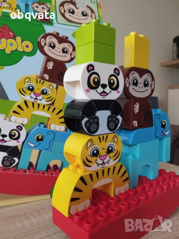 Конструктор Лего Дупло/Lefo duplo/  - Моите първи балансиращи животни, снимка 4 - Образователни игри - 51835866