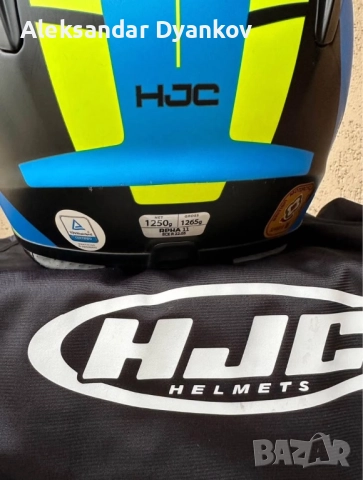 Каска HJC RPHA 11 CHAKRI (S) размер, снимка 4 - Други спортове - 51859262