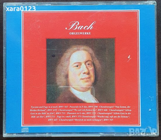 Bach - Walter Kraft – Orgelwerke, снимка 2 - CD дискове - 37418876