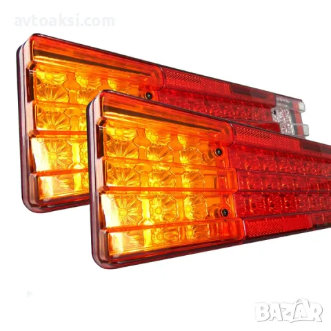 Лед/LED Диодни стопове за камиони 24V -16163, снимка 2 - Аксесоари и консумативи - 47660816