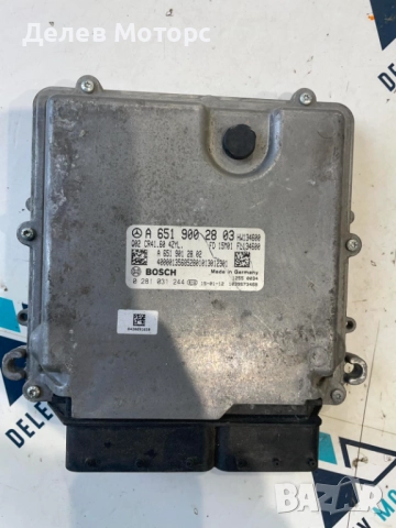 A6519002803, CR41.60, 0281031244 компютър за двигател от Mercedes Vito W447, 114 CDI