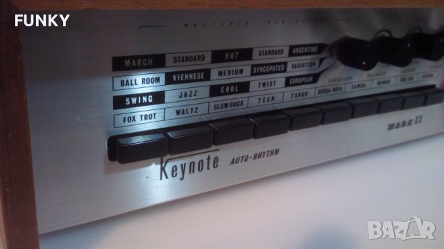 Keynote Auto-Rhythm Mark XX MR-101, снимка 2 - Ресийвъри, усилватели, смесителни пултове - 39397171