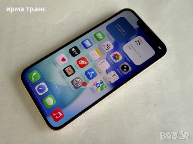 iPhone 13 Pink 128gb 100% батерия.Гаранция, снимка 2 - Apple iPhone - 53970263