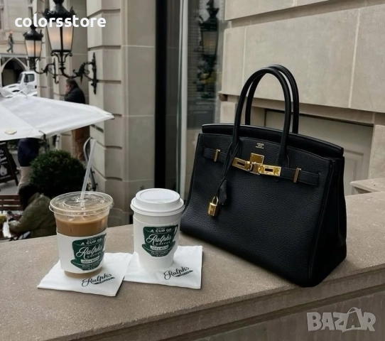 Черна чанта Hermes/SG78v