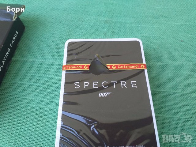 Spectre 007 James Bond Cartamundi , снимка 5 - Карти за игра - 29535494