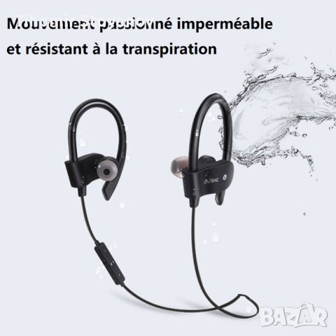 Безжични спортни блутут слушалки Bluetooth Handsfree  , снимка 6 - Слушалки, hands-free - 39685082