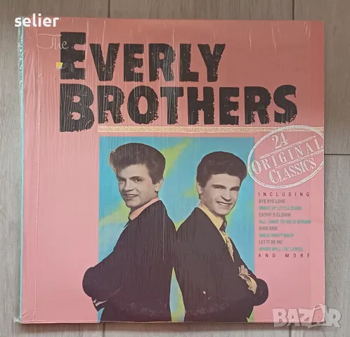 Everly Brothers ‎– 24 Original Classics Двойна плоча-GATEFOLD MADE IN USA Щатско издание 1984г Състо, снимка 1 - Грамофонни плочи - 48978280