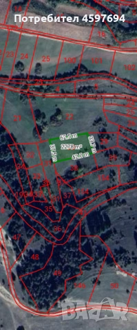 Продава се Парцел в гр Велинград, снимка 2 - Парцели - 51749314