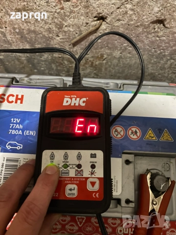 Почти нов акумулатор Bosch/Бош PP008 77 амп/ч 780 А усилен стартов ток, снимка 3 - Части - 52598309