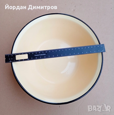 емайлирана купа, снимка 2 - Антикварни и старинни предмети - 52887403