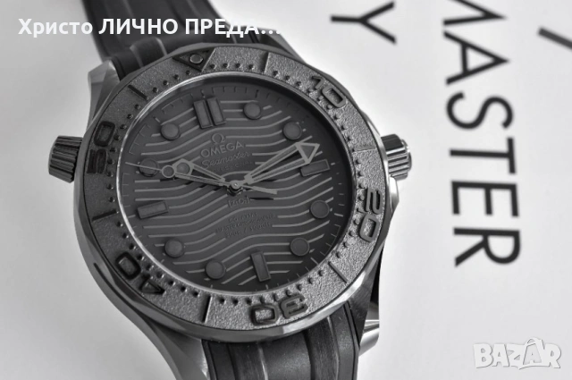 Януари промоция! Мъжки механичен часовник Omega Seamaster Diver 300M Black Black, снимка 3 - Мъжки - 53092078