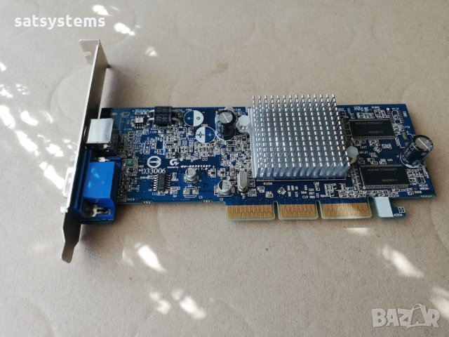 Видео карта ATi Radeon Gigabyte R9200 SE 128MB DDR 64bit AGP, снимка 5 - Видеокарти - 34250258