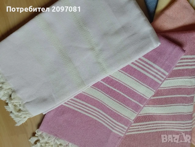 Пещемал тънки памучни кърпи за плаж , снимка 4 - Хавлиени кърпи - 50204749