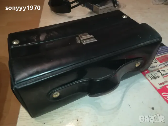 ОРИГИНАЛНА КОЖЕНА ЧАНТА ЗА 10 АУДИОКАСЕТИ 2404251025, снимка 12 - Аудио касети - 50016844