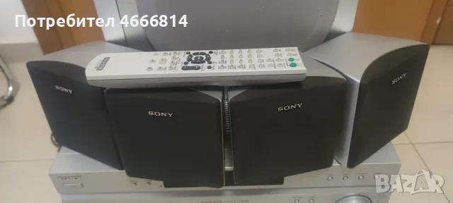 SONY усилвател 5+1 и DVD , снимка 4 - Ресийвъри, усилватели, смесителни пултове - 56482152