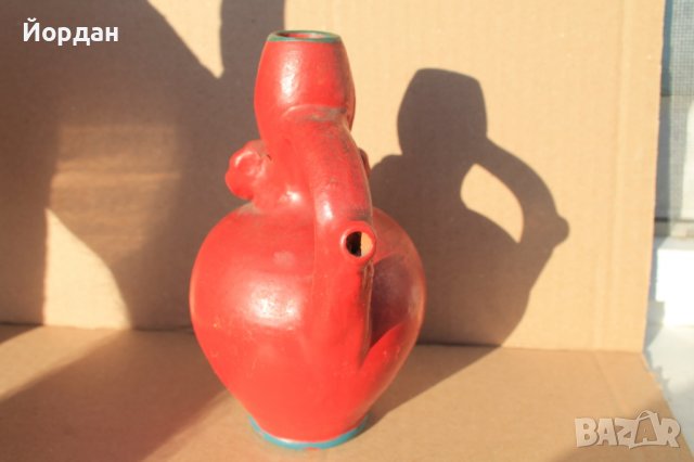 Стара българска керамична стомна, снимка 3 - Антикварни и старинни предмети - 39769633