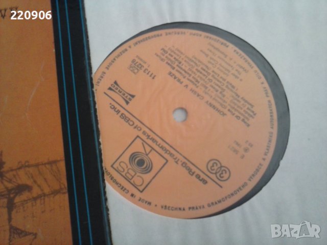 Плоча Johnny Cash – Koncert V Praze, снимка 2 - Грамофонни плочи - 38264522