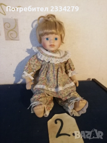  Порцеланови кукли,колекционерски, дължина 32см., снимка 6 - Колекции - 35281925