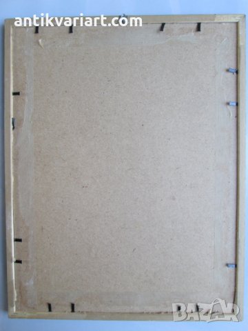  Картина,туш и акварел,38х30см, снимка 5 - Картини - 30589358