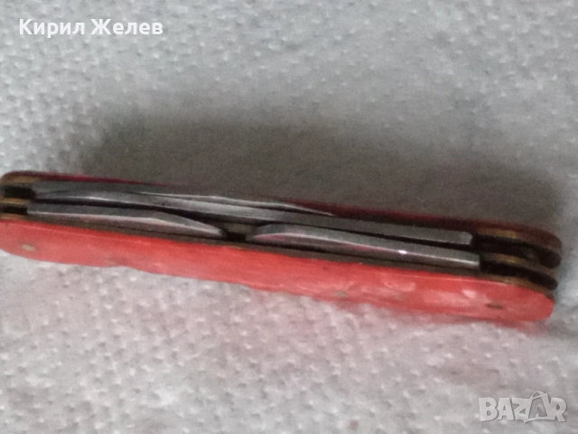 Старо джобно ножче 52514, снимка 3 - Антикварни и старинни предмети - 52854294