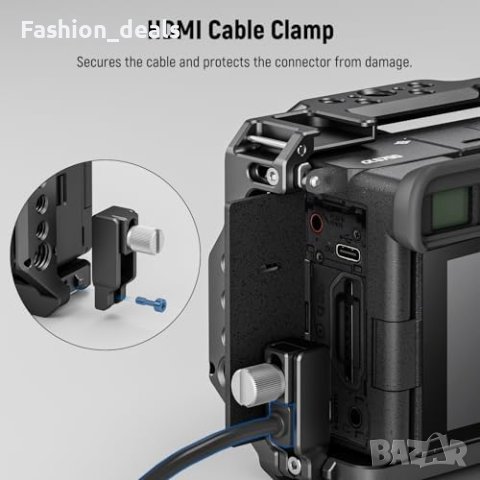 Нова Sony A6700 Кафезна Рамка CNC ARRI NATO Хладна Обувка NEEWER за камера фотоапарат, снимка 9 - Чанти, стативи, аксесоари - 42902305
