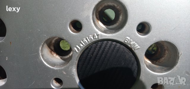 Джанти 15" 5X120 7Jx15Is47 - BMW, бмв, снимка 7 - Гуми и джанти - 42029663