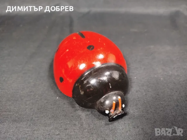 СТАРА РЕТРО СОЦ НРБ МЕХАНИЧНА ИГРАЧКА КАЛИНКА, снимка 4 - Колекции - 48812961